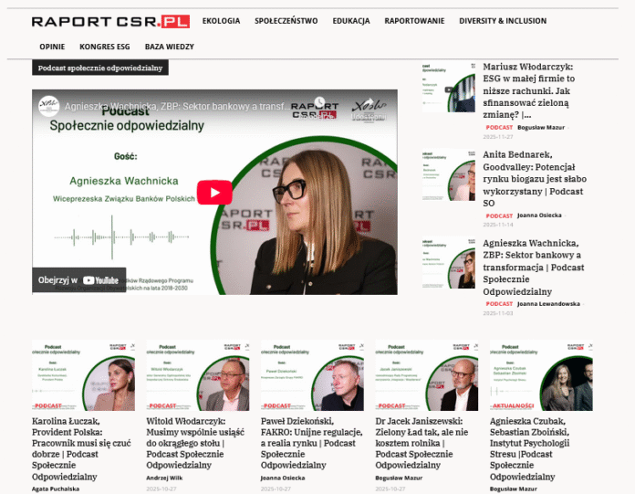 Screenshot 2025-11-27 at 14-55-59 Podcast społecznie odpowiedzialny - RAPORT CSR