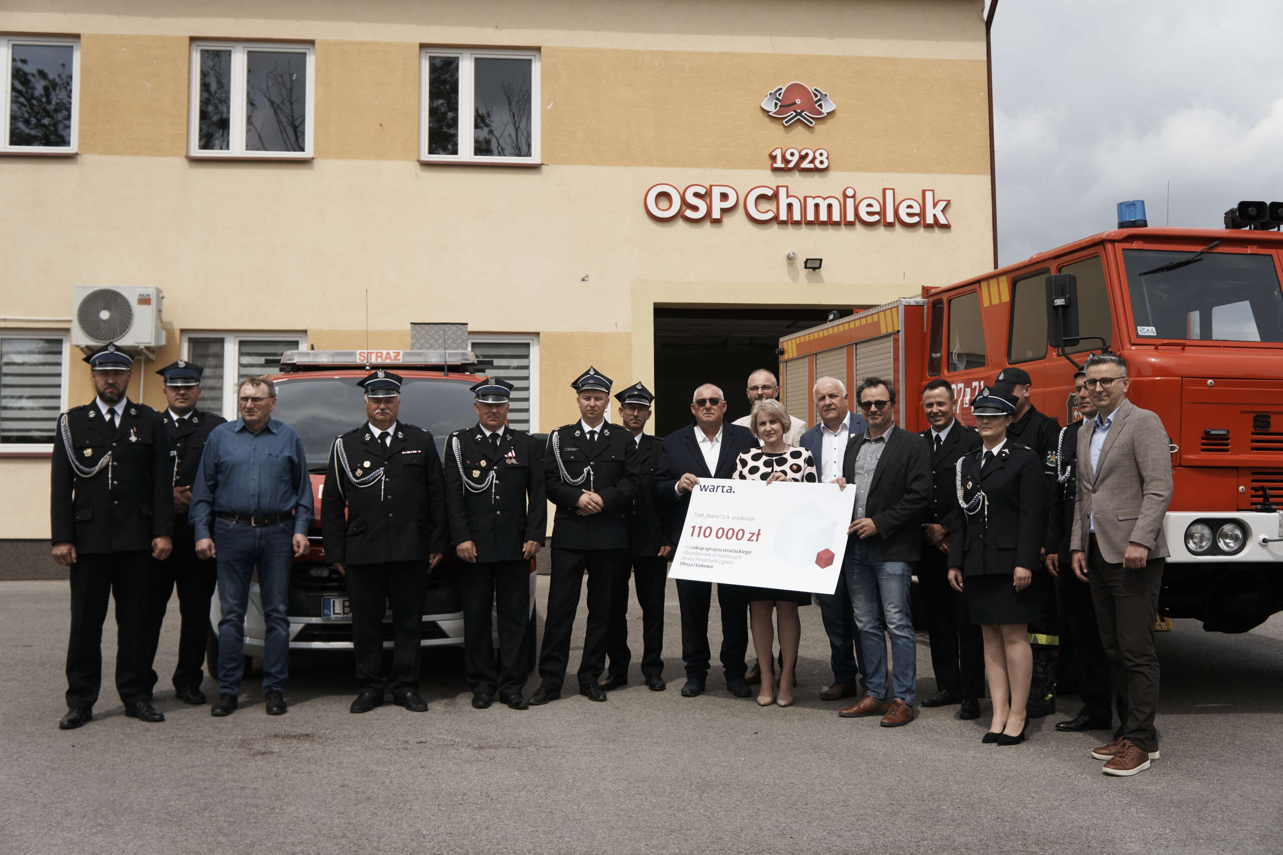 OSP otrzymuje dofinansowanie na odbudowę sprzętu po pożarze Puszczy Solskiej